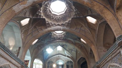 عکس بازار بزرگ کاشان