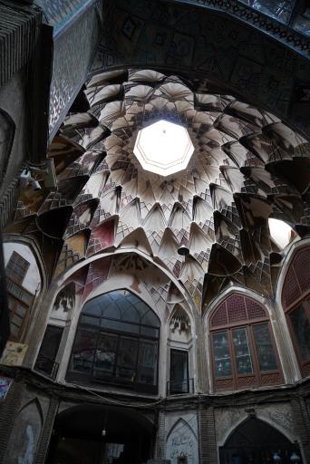 عکس بازار بزرگ کاشان