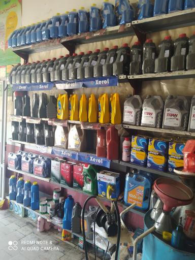 عکس تعویض روغن و پنچرگیری براتی