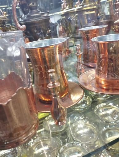 عکس گالری ظروف مس و برنج آماتیس