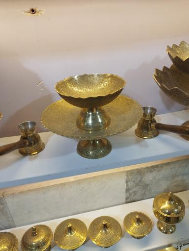 عکس گالری ظروف مس و برنج آماتیس