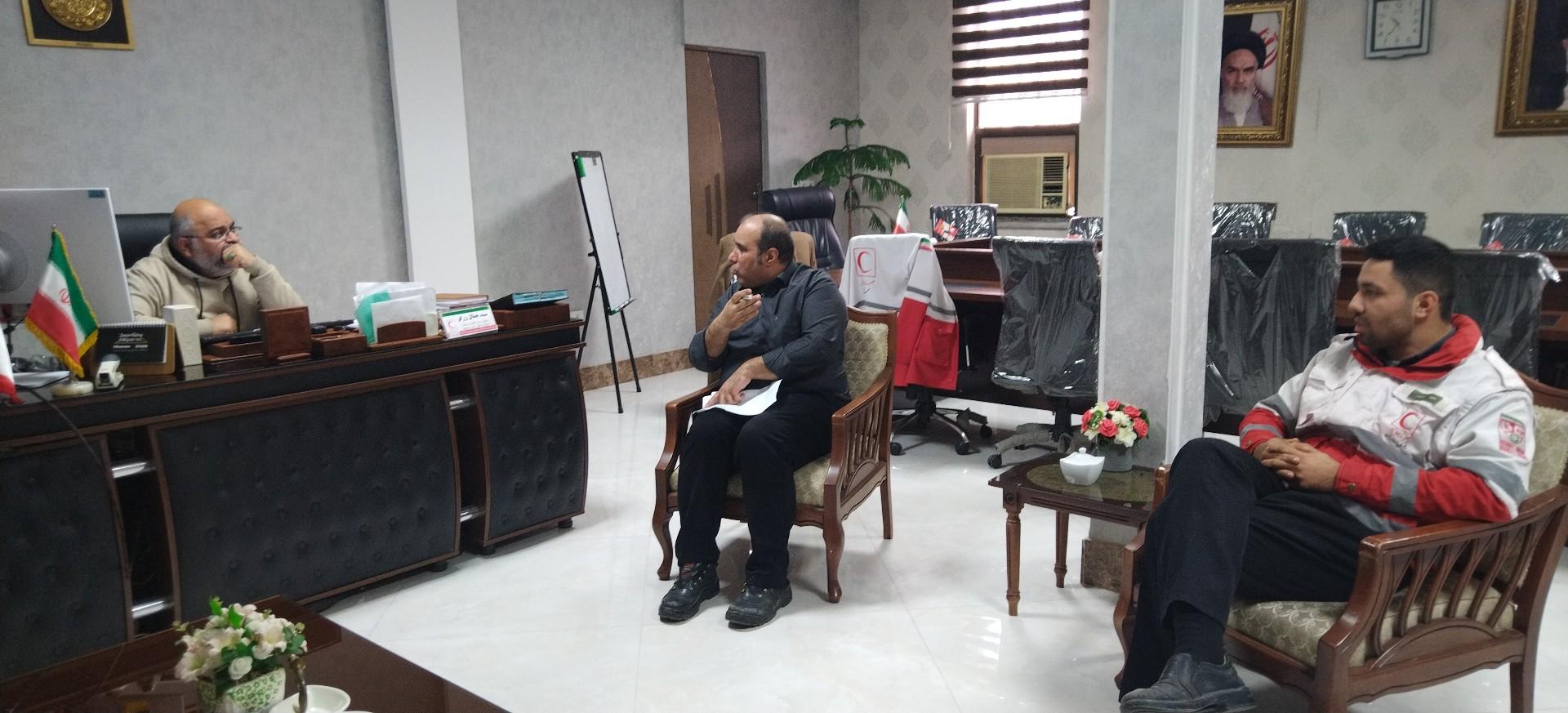 عکس جمعیت هلال احمر شهرستان مشهد