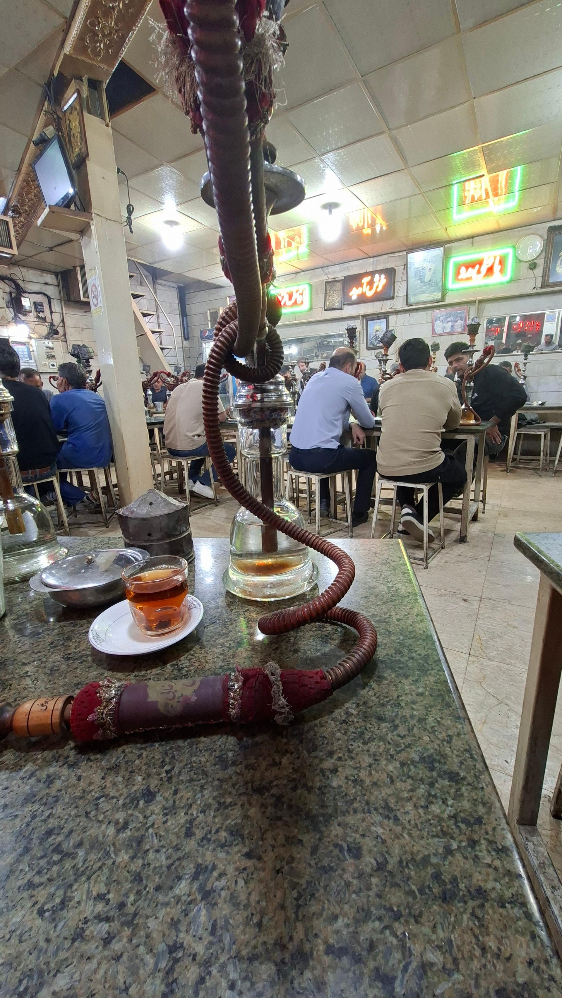 عکس قهوه خانه حاج وزیری