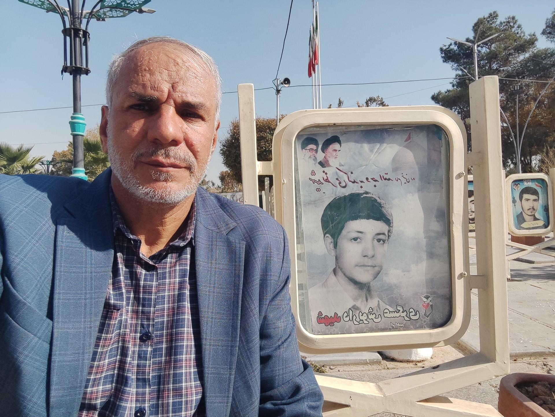 عکس مزار شهید داریوش عسگری