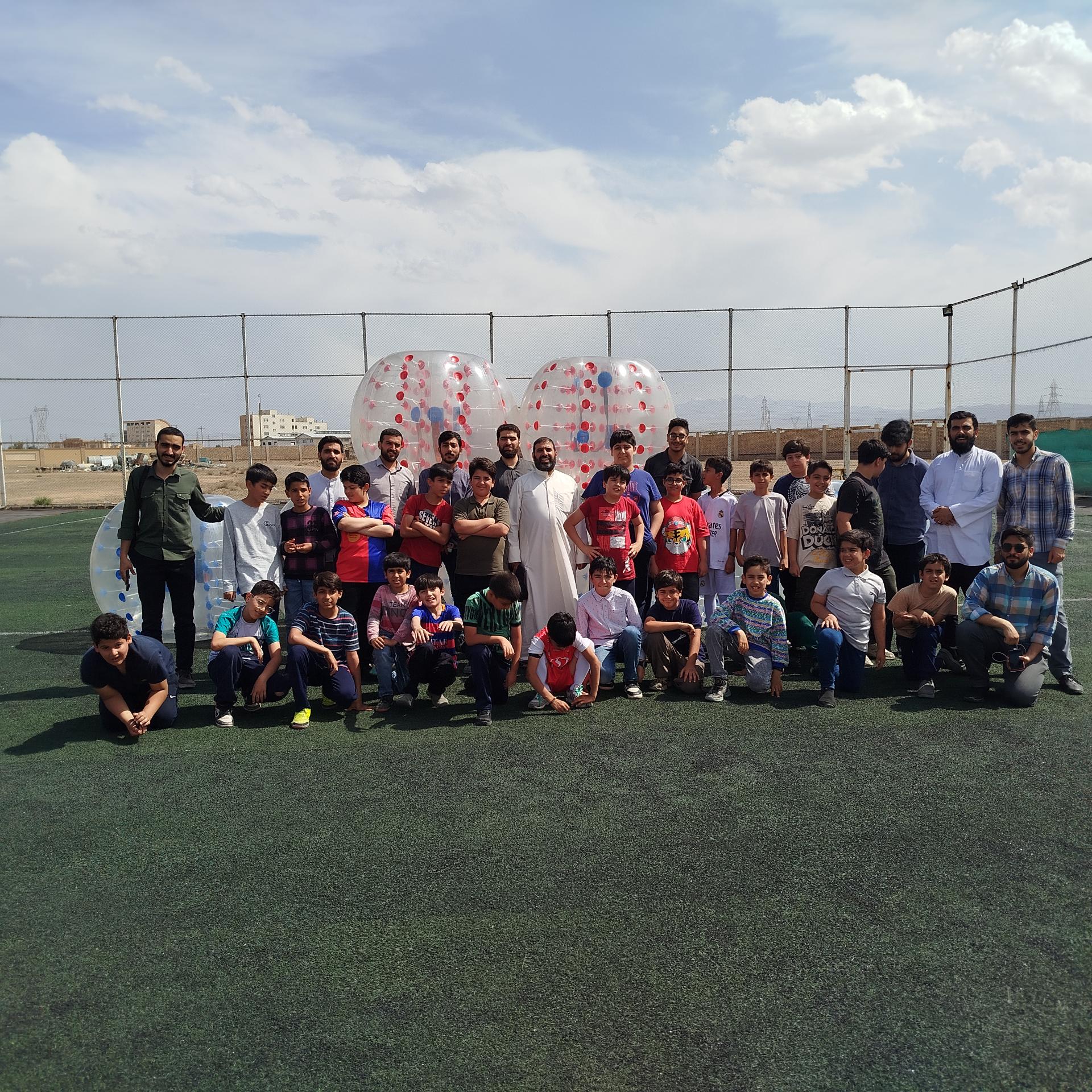 عکس مجموعه ورزشی فوتبال حبابی