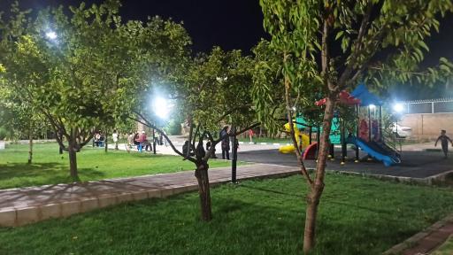 عکس پارک باغ کتاب اسفراین