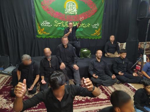 عکس حسینیه متوسلین به آل یاسین