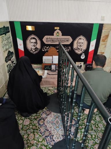 عکس محفل اشک و مقبره