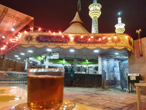 عکس چایخانه صحن غدیر حرم امام رضا