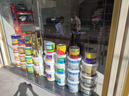 عکس رنگ فروشی و کاغذ دیواری سهیل
