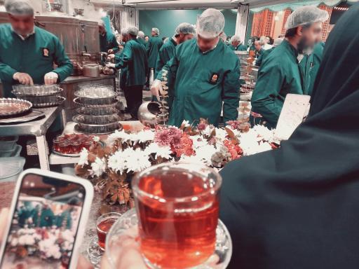 عکس چایخانه صحن غدیر حرم امام رضا