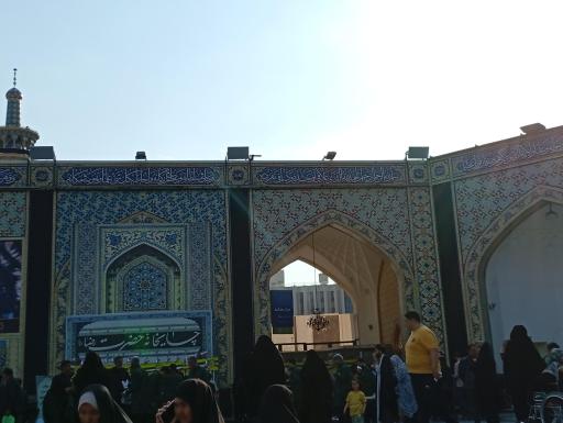 عکس چایخانه صحن غدیر حرم امام رضا