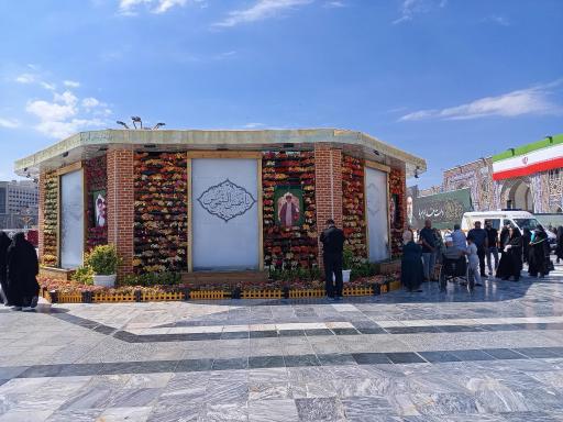 عکس چایخانه صحن غدیر حرم امام رضا