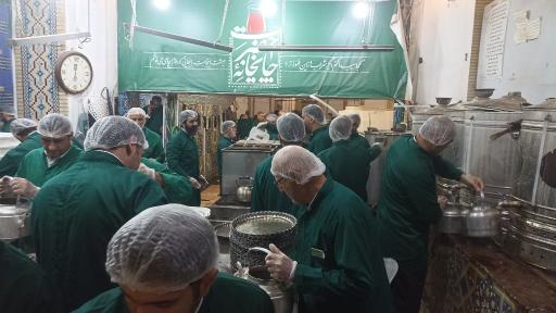 عکس چایخانه صحن غدیر حرم امام رضا