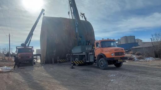 عکس جرثقیل تندر