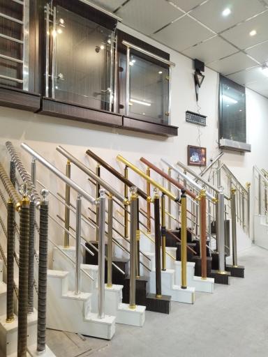 عکس نرده استیل و آلومینیوم آلومکو