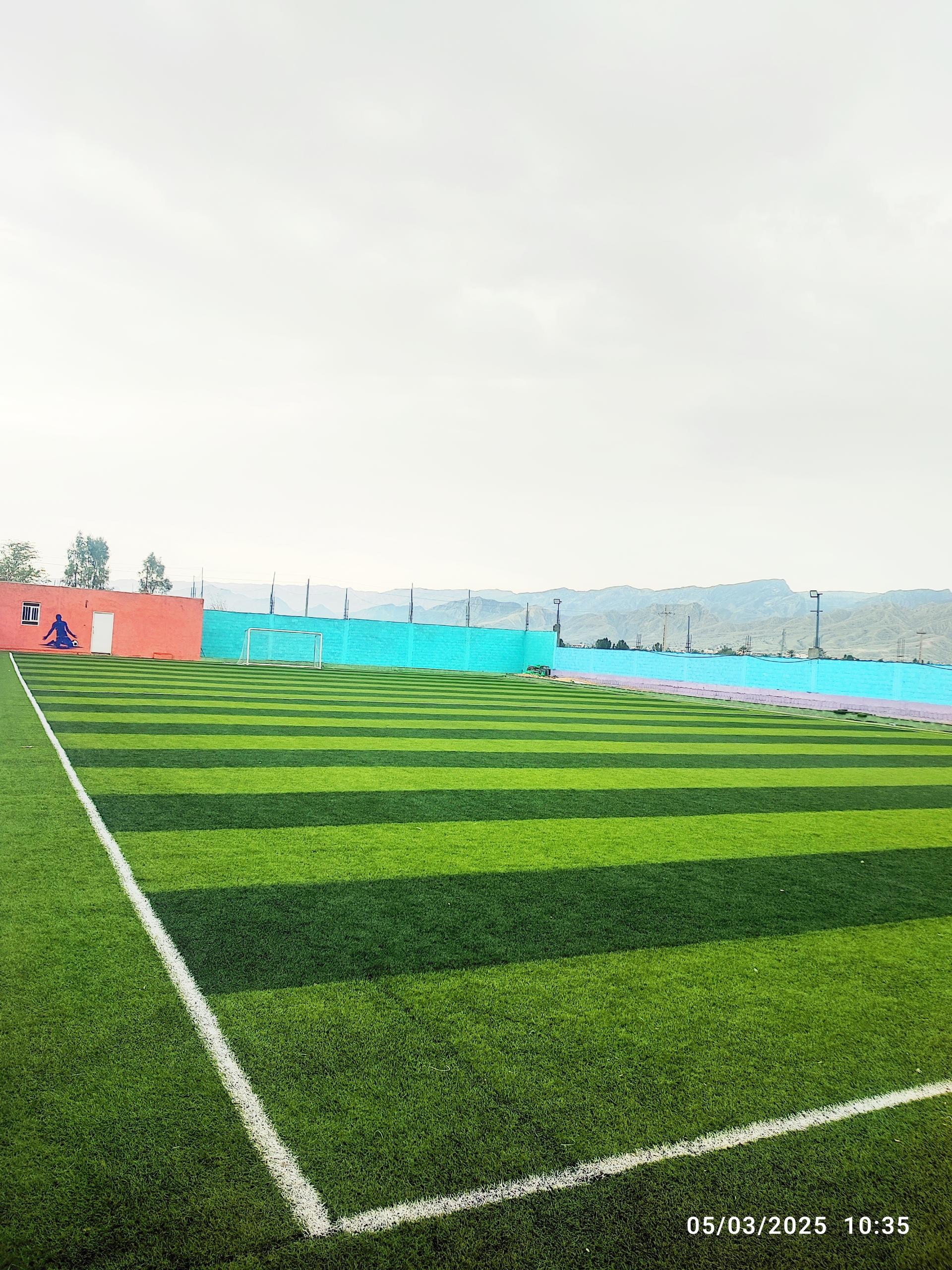 عکس زمین چمن شهید سلیمانی