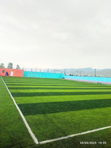 عکس زمین چمن شهید سلیمانی