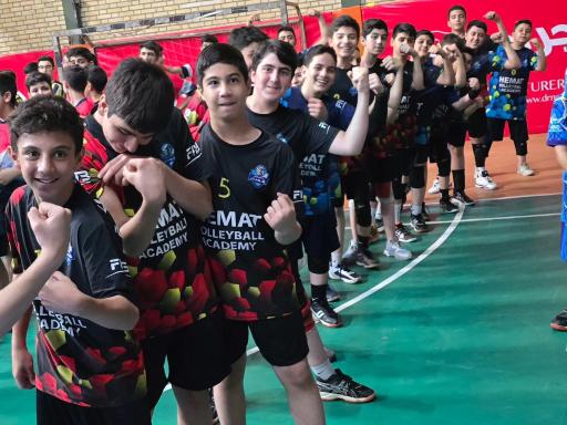 عکس باشگاه والیبال همت البرز شعبه گلشهر