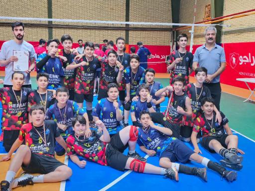 عکس باشگاه والیبال همت البرز شعبه گلشهر