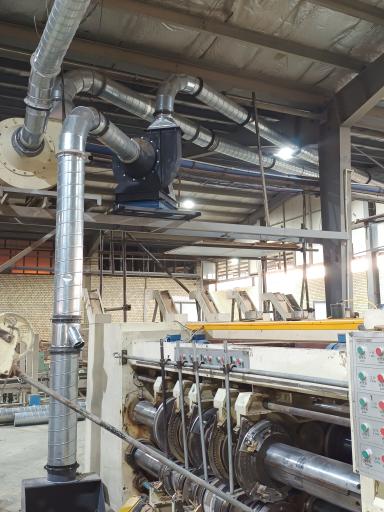 عکس تولیدی صنعتی هواکش بهسازفن