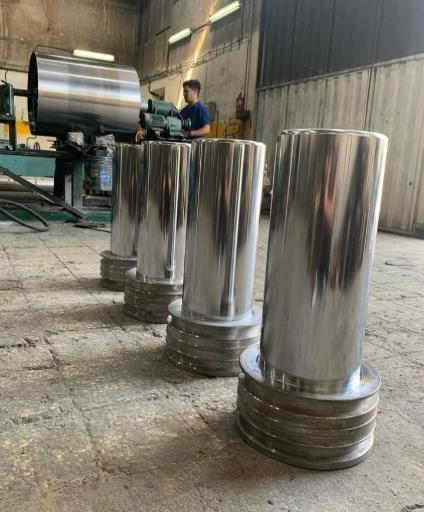 عکس آبکاری کروم سخت و سنگ محور فیدار