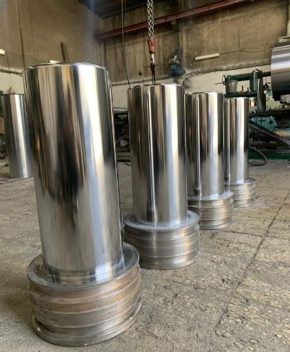 عکس آبکاری کروم سخت و سنگ محور فیدار