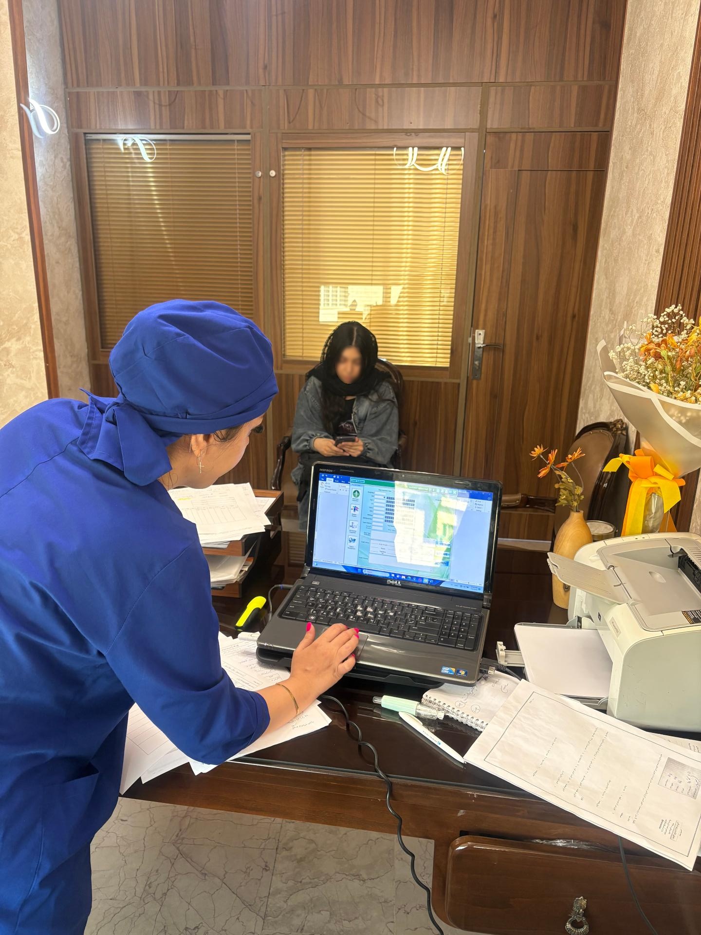 عکس مطب لاغری و رژیم درمانی نجمه خامسی
