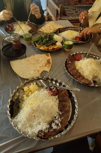 عکس کباب ساطوری بناب عالی