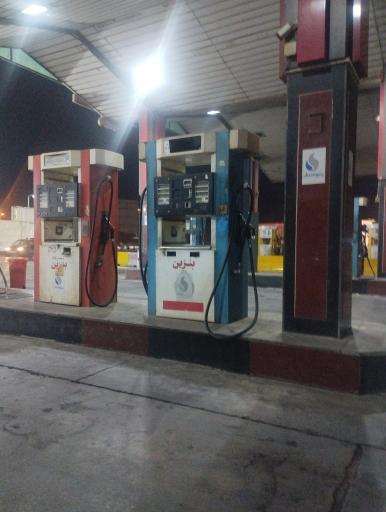 عکس پمپ بنزین و گازوییل صدف (ماشین سنگین)