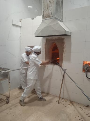 عکس نانوایی سنگک 