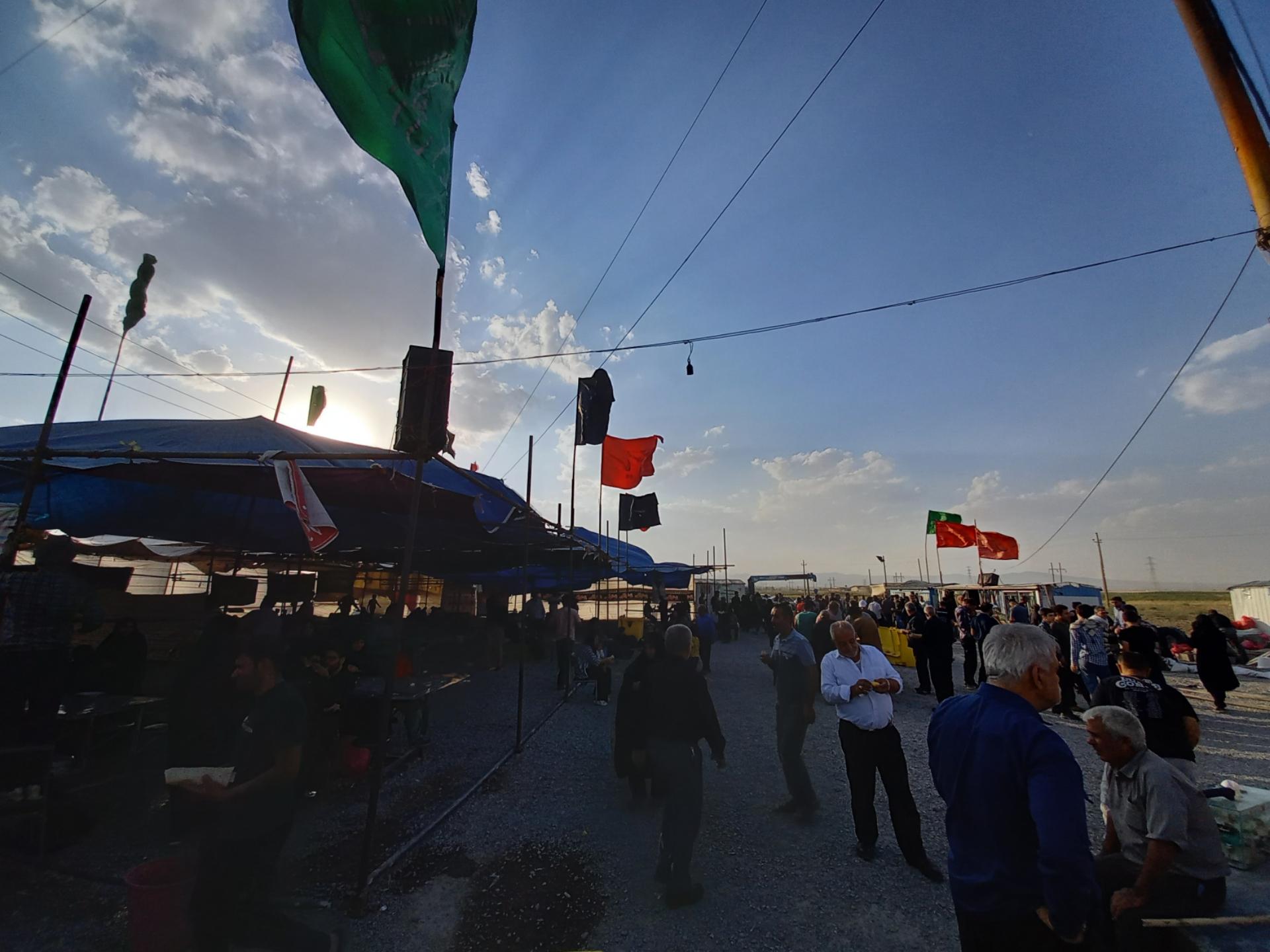 عکس موکب حضرت زینب (س) امزاجرد