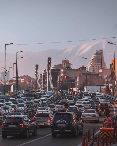 عکس چهارراه پارک وی