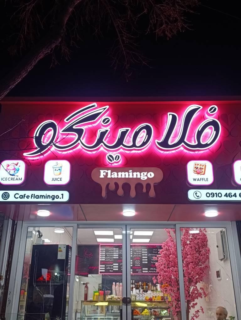 عکس آبمیوه بستنی فلامینگو