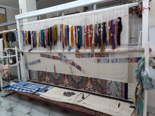 عکس کارگاه تولیدی فرش دستباف