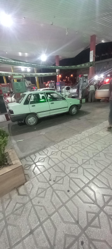 عکس پمپ بنزین مهریزی