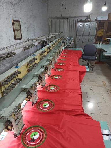 عکس گلدوزی کامپیوتری گل چهره