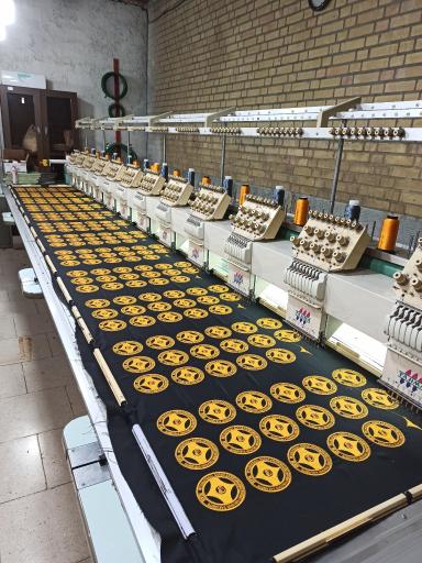 عکس گلدوزی کامپیوتری گل چهره