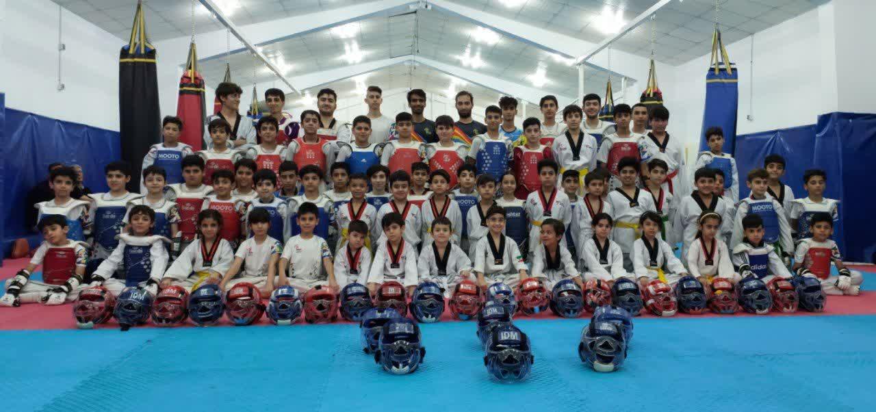 عکس آموزش تکواندو 