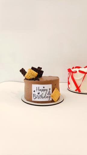 عکس کافه کیک موکاچینو