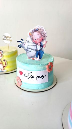 عکس کافه کیک موکاچینو