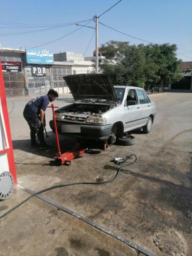 عکس جلوبندی صداقت (شاه فنر) 