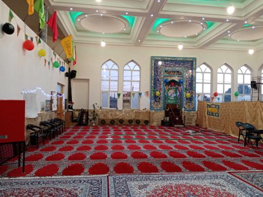 عکس مسجد حضرت فاطمه الزهرا باغ سالار