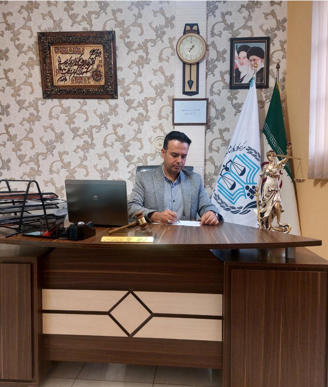 عکس دفتر وکالت مجتبی سلیمانی