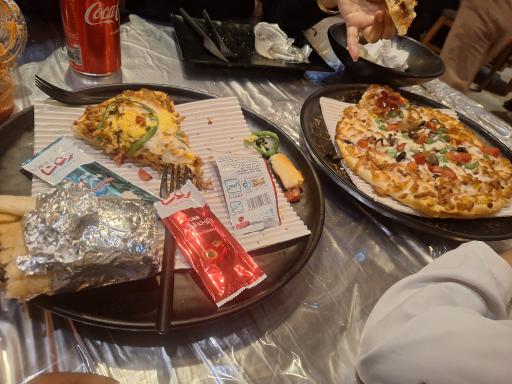 عکس پیتزا برگ