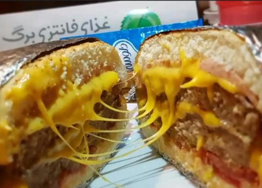 عکس پیتزا برگ