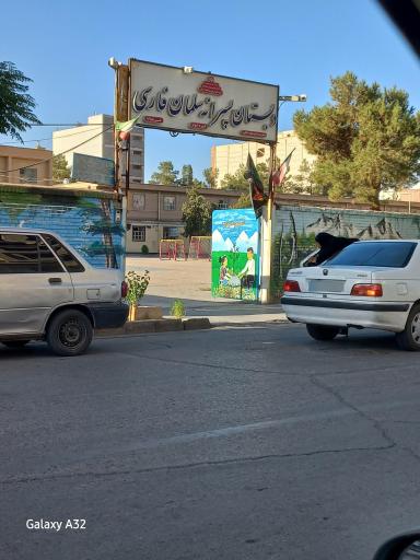عکس زمین چمن دبستان سلمان فارسی