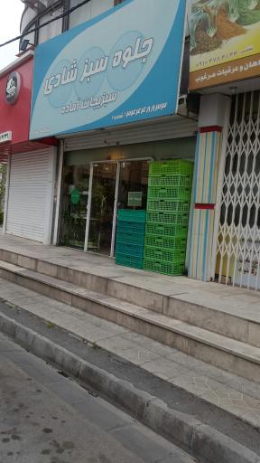 فروشگاه سبزیجات آماده جلوه سبز شادی