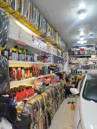 عکس تزئینات خودرو دانش اسپرت