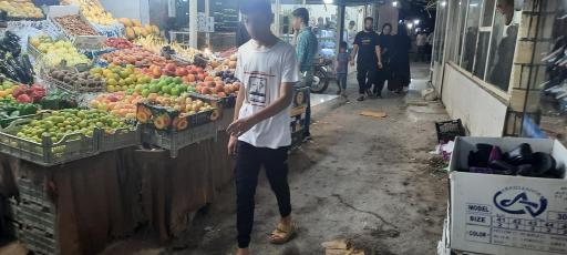 عکس بازار خرده فروشی و میوه فروشی ام علی جدید